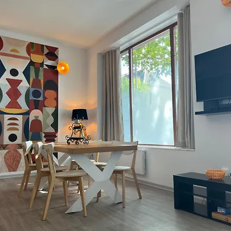 Au Cheval Blanc - Familial 6p Parking Prive Gratuit- 15 Min Centre Apartment Colmar