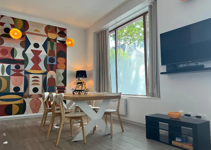 Au Cheval Blanc - Familial 6p Parking Prive Proche Centre Apartmán Colmar