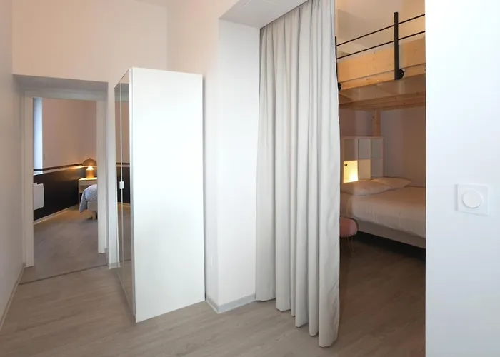Au Cheval Blanc - Familial 6p Parking Prive Proche Centre Apartmán *