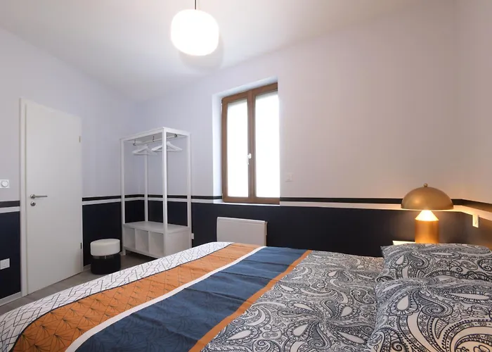 Apartmán Au Cheval Blanc - Familial 6p Parking Prive Proche Centre *
