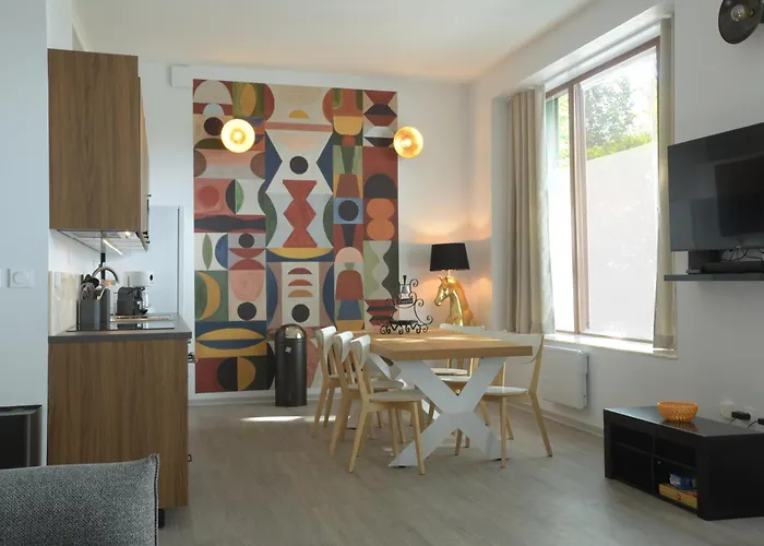 Apartment Au Cheval Blanc - Familial 6p Parking Prive Proche Centre